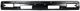Bumper, Nissan Pickup/Pathfinder 86-92 Front Bumper, Black, W/Top Pad Holes, Replacement 758P