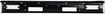 Bumper, Nissan Pickup/Pathfinder 86-92 Front Bumper, Black, W/Top Pad Holes, Replacement 758P