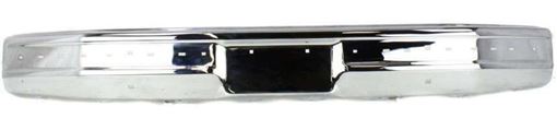 Ford Front Bumper-Chrome, Steel, Replacement 7749