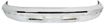 Ford Front Bumper-Chrome, Steel, Replacement 7753