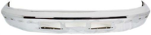 Ford Front Bumper-Chrome, Steel, Replacement 7753