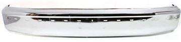 Ford Front Bumper-Chrome, Steel, Replacement 7785