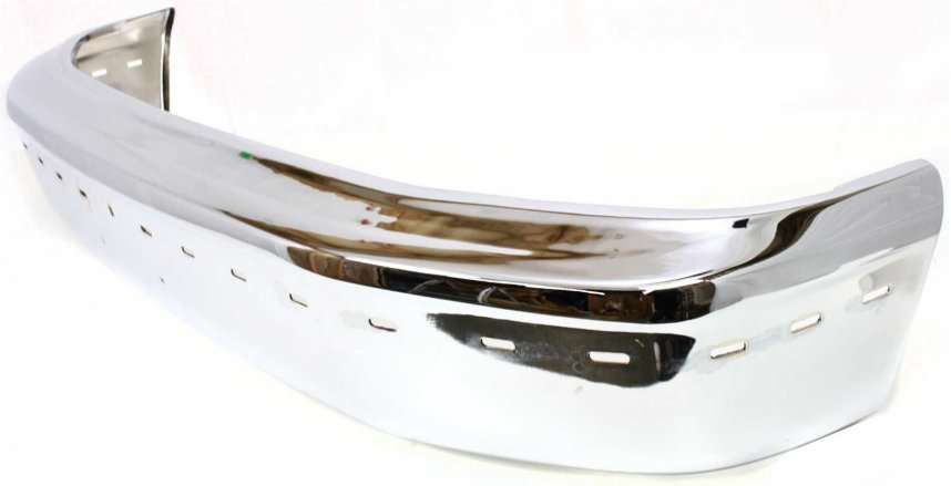 Front Bumper Chrome Steel Kit with Brackets For 2008-10 Ford F-Series Super Duty