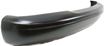 Chevrolet, GMC Front Bumper-Painted Black, Steel, Replacement 9887