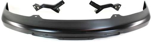 Isuzu, Chevrolet, GMC Front Bumper-Painted Black, Steel, Replacement C010103