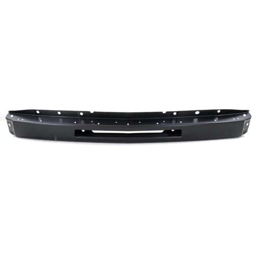 Chevrolet Front Bumper-Painted Black, Steel, Replacement C010106