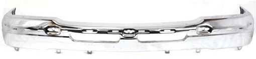 Chevrolet Front Bumper-Chrome, Steel, Replacement C010904