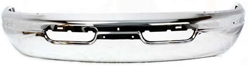 Dodge Front Bumper-Chrome, Steel, Replacement DG9201