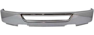 Front, Lower Bumper Replacement Bumper-Chrome, Steel, Replacement F010364