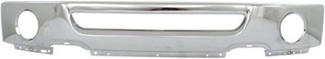 Front, Lower Bumper Replacement Bumper-Chrome, Steel, Replacement F010372