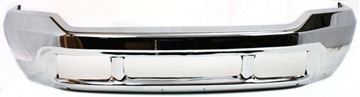Ford Front Bumper-Chrome, Steel, Replacement FD9319