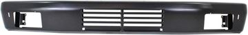 Mercedes Benz Front Bumper-Painted Black, Steel, Replacement REPBZ010302P