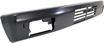 Mercedes Benz Front Bumper-Painted Black, Steel, Replacement REPBZ010302P