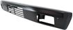 Mercedes Benz Front Bumper-Painted Black, Steel, Replacement REPBZ010304P