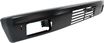 Mercedes Benz Front Bumper-Painted Black, Steel, Replacement REPBZ010304P