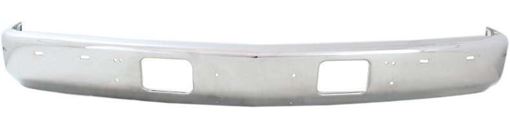 Chevrolet Front Bumper-Chrome, Steel, Replacement REPC010926