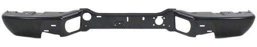 Rear Bumper Replacement-Painted Black, Steel, 20814972, GM1102550