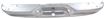 Rear Bumper Replacement Bumper-Chrome, Steel, Replacement REPC760711