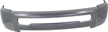 Dodge, Ram Front Bumper-Painted Gray, Steel, Replacement REPD010108