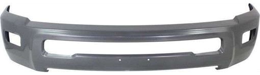 Ram, Dodge Front Bumper-Painted Gray, Steel, Replacement REPD010109