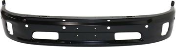 Front, Lower Bumper Replacement Bumper-Painted Black, Steel, Replacement REPD010113P