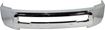 Dodge, Ram Front Bumper-Chrome, Steel, Replacement REPD010910