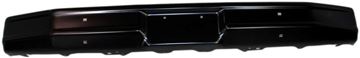 Front Bumper Replacement-Painted Black, Steel, E2TZ17757A, FO1002183