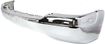 Bumper, Sierra 99-02/Yukon 00-06 Front Bumper, Chrome, W/O Air Holes, W/ Bracket - Nsf, Replacement REPG010902NSF