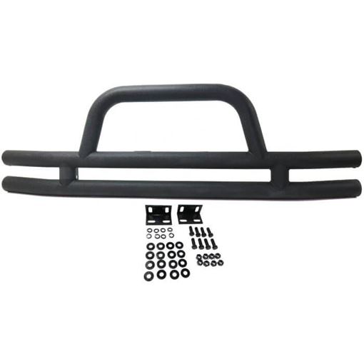 N-Dure Front Bumper N-Dure Bumper-Textured Black, Steel, N-Dure REPJ542409