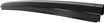 Rear Bumper Replacement Bumper-Painted Black, Steel, Replacement REPJ760301