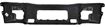 Nissan Front Bumper-Painted Black, Steel, Replacement REPN010112