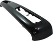 Nissan Front Bumper-Painted Black, Steel, Replacement REPN010501