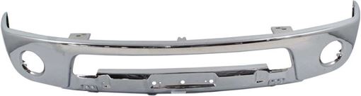 Front, Lower Bumper Replacement Bumper-Chrome, Steel, Replacement REPN010903