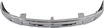 Front, Lower Bumper Replacement Bumper-Chrome, Steel, Replacement REPN010903