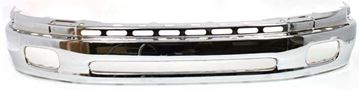 Front, Lower Bumper Replacement Bumper-Chrome, Steel, Replacement TY9016