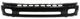 Front, Lower Bumper Replacement Bumper-Painted Black, Steel, Replacement TY9017
