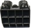 Front, Driver Or Passenger Side Bumper Absorber Replacement Bumper Absorber-Plastic, Replacement RC01230001
