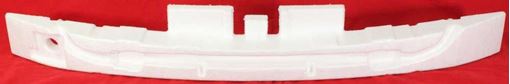 Replacement REPN011708 front bumper absorber, front face view