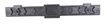 Toyota Rear Bumper Absorber-Plastic, Replacement REPT761504