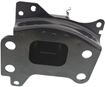 Audi Front, Driver Side Bumper Bracket-Steel, Replacement A011902