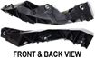 Bumper Bracket, G35 07-08 / G37 09-12 Front Bumper Bracket Rh, Stiffener, Bumper Side, Sedan, Replacement ARBI013101