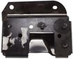 Nissan Front, Passenger Side Bumper Bracket-Steel, Replacement ARBN013101