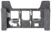BMW Rear, Driver Or Passenger Side Bumper Bracket-Steel, Replacement B763102