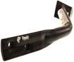 Chevrolet Front, Passenger Side Bumper Bracket-Steel, Replacement C013151