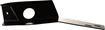 GMC, Chevrolet, Isuzu, Oldsmobile Chevrolet, Isuzu, Oldsmobile, GMC GMC, Chevrolet, Isuzu, Oldsmobile Front, Passenger Side Bumper Bracket-Steel, Replacement CV12114