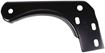 Dodge Front, Passenger Side, Inner Bumper Bracket-Steel, Replacement D013105