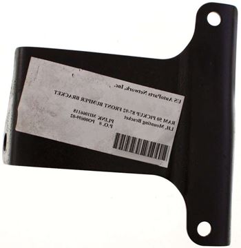 Mitsubishi, Dodge Dodge, Mitsubishi Dodge, Mitsubishi Front, Passenger Side Bumper Bracket-Steel, Replacement D013113