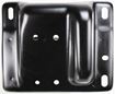 Dodge, Ram Front, Driver Side Bumper Bracket-Steel, Replacement D013152