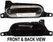 Dodge Front, Driver Side, Upper Bumper Bracket-Steel, Replacement D013156