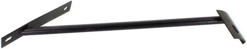 Ford Front, Passenger Side Bumper Bracket-Steel, Replacement F00013109